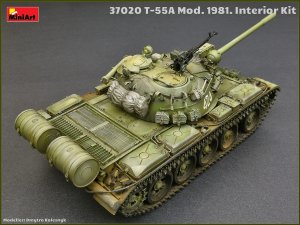 画像7: ミニアート[MA37020]1/35 T-55A Mod.1981フルインテリア(内部再現) (7)