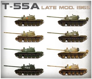 画像9: ミニアート[MA37022]1/35　T-55A 後期型 Mod.1965 (内部再現) インテリアキット (9)