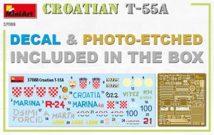 画像2: ミニアート[MA37088]1/35 クロアチア製 T-55A (2)