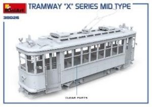 画像2: ミニアート[MA38026]1/35 路面電車Xシリーズ中期型 (2)