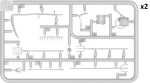 画像12: ミニアート[MA38055]1/35　ヨーロッパ　農業用トラクター&荷車 (12)
