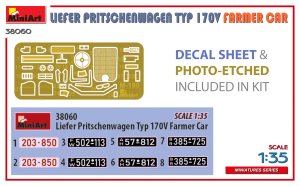 画像10: ミニアート[MA38060]1/35　タイプ 170V 農作業用配送フラッドベッドトラック (10)