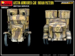 画像18: ミニアート[MA39021]1/35　オースチン装甲車　英陸軍インド仕様 フルインテリア(内部再現) (18)