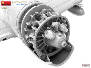 画像15: ミニアート[MA48009]1/48　P-47D-25RE サンダーボルト　ベーシックキット (15)