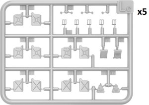画像2: ミニアート[MA49004]1/48　ドイツ　ジェリ缶　WWII (2)