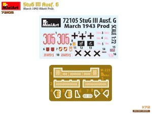 画像2: ミニアート[MA72105]1/72　III号突撃砲 Ausf.G 1943年3月 (2)