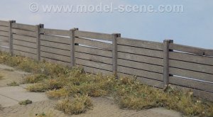 画像1: Model Scene[41800]1/120(TTスケール) コンクリート塀 タイプI 標準 (1)