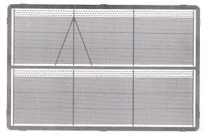 画像3: Model Scene[48140]1/72-1/87 高い金網フェンス 有刺鉄線付 (3)