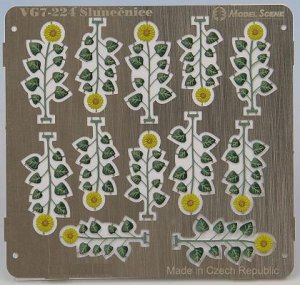 画像2: Model Scene[VG7-224]1/72-1/87 ヒマワリ (2)