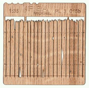 画像2: Model Scene[PL3-015]1/35 腐った木製フェンス (2)