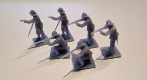 画像4: Mussini（ムッシーニ）[MM072-028]1/72 WWII イタリア王立軍歩兵セット 北アフリカ1940年(11体入) (4)