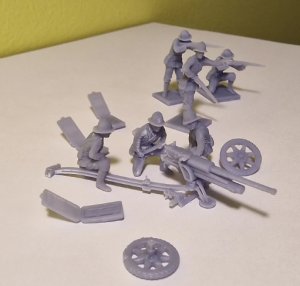 画像5: Mussini（ムッシーニ）[MM072-028]1/72 WWII イタリア王立軍歩兵セット 北アフリカ1940年(11体入) (5)