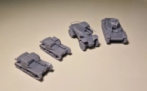 画像2: Mussini（ムッシーニ）[MM072-035]1/72 WWII ハンガリー 39Mチャバ偵察装甲車 (2)