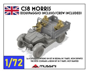 画像1: Mussini（ムッシーニ）[MM072-057]1/72 WWII イギリス モーリスCS8軍用トラック(乗員3体付) (1)