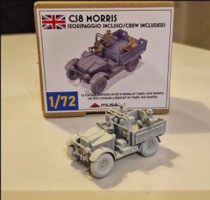 画像7: Mussini（ムッシーニ）[MM072-057]1/72 WWII イギリス モーリスCS8軍用トラック(乗員3体付) (7)