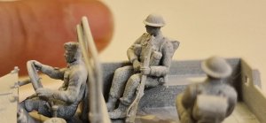 画像10: Mussini（ムッシーニ）[MM072-057]1/72 WWII イギリス モーリスCS8軍用トラック(乗員3体付) (10)