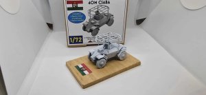 画像5: Mussini（ムッシーニ）[MM072-058]1/72 WWII ハンガリー 40Mチャバ無線指揮装甲車(乗員2体付) (5)