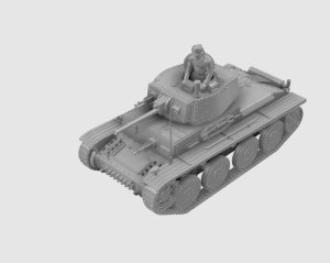 画像6: Mussini（ムッシーニ）[MM072-060]1/72 WWII ドイツ 38(t)戦車(乗員1体付) (6)