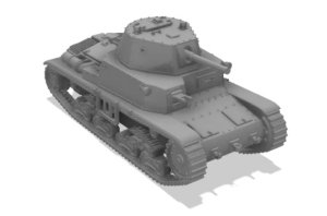 画像2: Mussini（ムッシーニ）[MM100-005]1/100 WWII イタリア フィアット・アンサルド M13/40中戦車(2個入) (2)