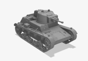 画像3: Mussini（ムッシーニ）[MM100-012]1/100 WWII ポーランド PZI 7TP軽戦車(2個入) (3)