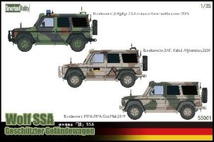 画像10: ネバーランドホビー[NLH55001]1/35 ゲレンデヴァーゲン "ウルフ"SSA (10)