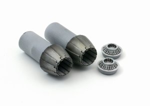 画像3: オレンジホビー[A48-034]1/48 F/A-18E用F414エンジン 排気ノズルセット 閉状態（モンモデル用） (3)