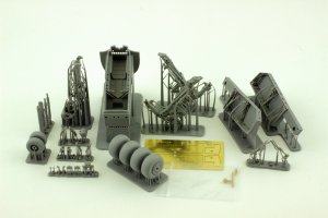 画像2: オレンジホビー[A48-060]1/48 現用 露/ソビエト Su-34フルバック用 降着装置&脚収納庫(ホビーボス用) (2)