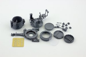 画像4: オレンジホビー[G35-145]1/35 WWII ドイツ SW-36 60cm探照灯(3Dプリント製) (4)