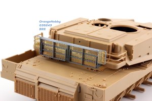 画像3: オレンジホビー[G35-243]1/35 現用 アメリカ M1A2エイブラムス 折り畳み式バスル拡張ラック(BRE) (タミヤ35269/35326用) (3)