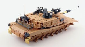 画像9: オレンジホビー[G35-248]1/35 現用 ポーランド M1A2 SEP V3エイブラムス主力戦車(第1ワルシャワ機甲旅団) コンバージョンセット(ライフィールドモデル5104用) (9)