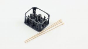 画像1: オレンジホビー[G35-255]1/35 現用 アメリカ 軍用車両用アンテナマウントベースセット(4セット入) (1)