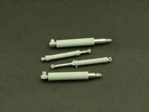 画像2: オレンジホビー[G35-133]1/35現用露 2S7M ピオン 203mm金属砲身＋油圧平衡器チューブ(トラペ用) (2)