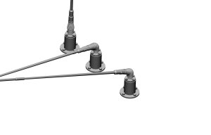 画像5: オレンジホビー[G35-218]1/35 現用 中国人民解放軍 ZTQ-15軽戦車用スプリングアンテナマストベース(モンモデル用 3セット入) (5)