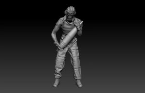 画像2: オレンジホビー[G35-227]1/35 現用 露/ソ ロシア陸軍砲兵セットA(2体入) (2)