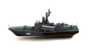 画像2: オレンジホビー[N07-049]1/700 現用 ソ連海軍タランタル型コルベット2隻入 (2)