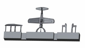 画像2: オレンジホビー[N07-174]1/700 WWII アメリカ海軍水上観測機 チャンス・ヴォートOS2Uキングフィッシャー(3機入) (2)