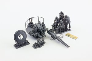 画像5: オレンジホビー[N72-206]1/72 WWII イギリス/アメリカ ボフォース40mm L/60艦載対空機関砲「大西洋船団護衛」 (5)