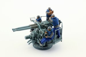画像9: オレンジホビー[N72-206]1/72 WWII イギリス/アメリカ ボフォース40mm L/60艦載対空機関砲「大西洋船団護衛」 (9)