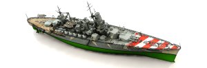 画像2: オレンジホビー[N07-160]1/700 WWII イタリア海軍戦艦カイオ・ドゥイリオ 1941 (2)