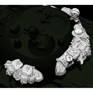 画像4: Paracel Miniatures[ACC3522]1/35 現用 ベトナム T-54/T-55/59式戦車用積荷セット(トランペッター/タミヤ用)【リメイク版】 (4)