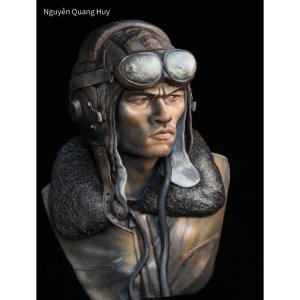 画像4: Paracel Miniatures[BU1001]1/10バスト 現用 ベトナム MiG-17戦闘機パイロット：北の空の守護者「エース7」 (4)
