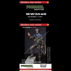 画像1: Paracel Miniatures[MW3548]1/35 現用 シリア内戦 シリア政府軍(SAA)歩兵＃1 Vサイン (1)