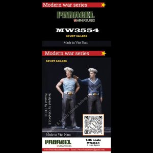 画像1: Paracel Miniatures[MW3554]1/35 現用 露/ソ 海軍歩兵セット(2体入) (1)