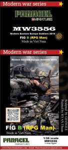 画像1: Paracel Miniatures[MW3556]1/35 現用 現代の東欧兵士 2014年＃B RPG射手 (1)
