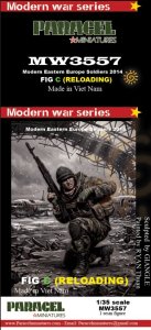 画像1: Paracel Miniatures[MW3557]1/35 現用 現代の東欧兵士 2014年＃C 再装填中 (1)