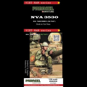 画像1: Paracel Miniatures[NVA3530]1/35 現用 北ベトナム陸軍(NVA) 戦車跨乗兵＃2 AK47小銃手「バ・チュア」 (1)