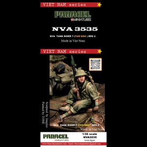 画像1: Paracel Miniatures[NVA3535]1/35 現用 北ベトナム陸軍(NVA) 戦車跨乗兵＃7 RPG2射手「タム・ゴー」 (1)