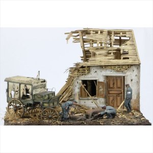 画像2: Paracel Miniatures[WW1-3501]1/35 WWI ドイツ 獣医チームセット(3体入) (2)