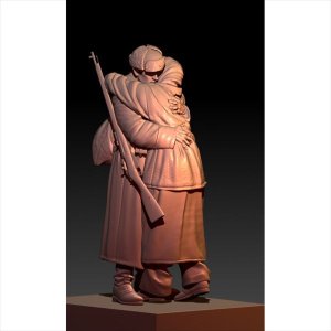 画像6: Paracel Miniatures[WW35036]1/35 WWII 露/ソ ソビエト兵士と母の再会(3体入) (6)