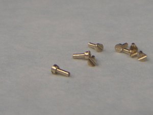 画像1: Passion Models[P35-003]0.9mm 径　”-” ネジ頭セット（１００ピース）【絶版】 (1)